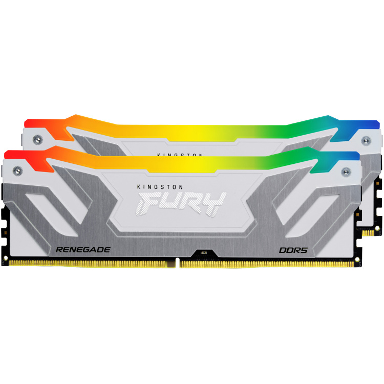 Kingston 48 GB DDR5-8400 (2x 24 GB) Dual-Kit werkgeheugen KF584CU40RWAK2-48, Renegade RGB, XMP 3.0