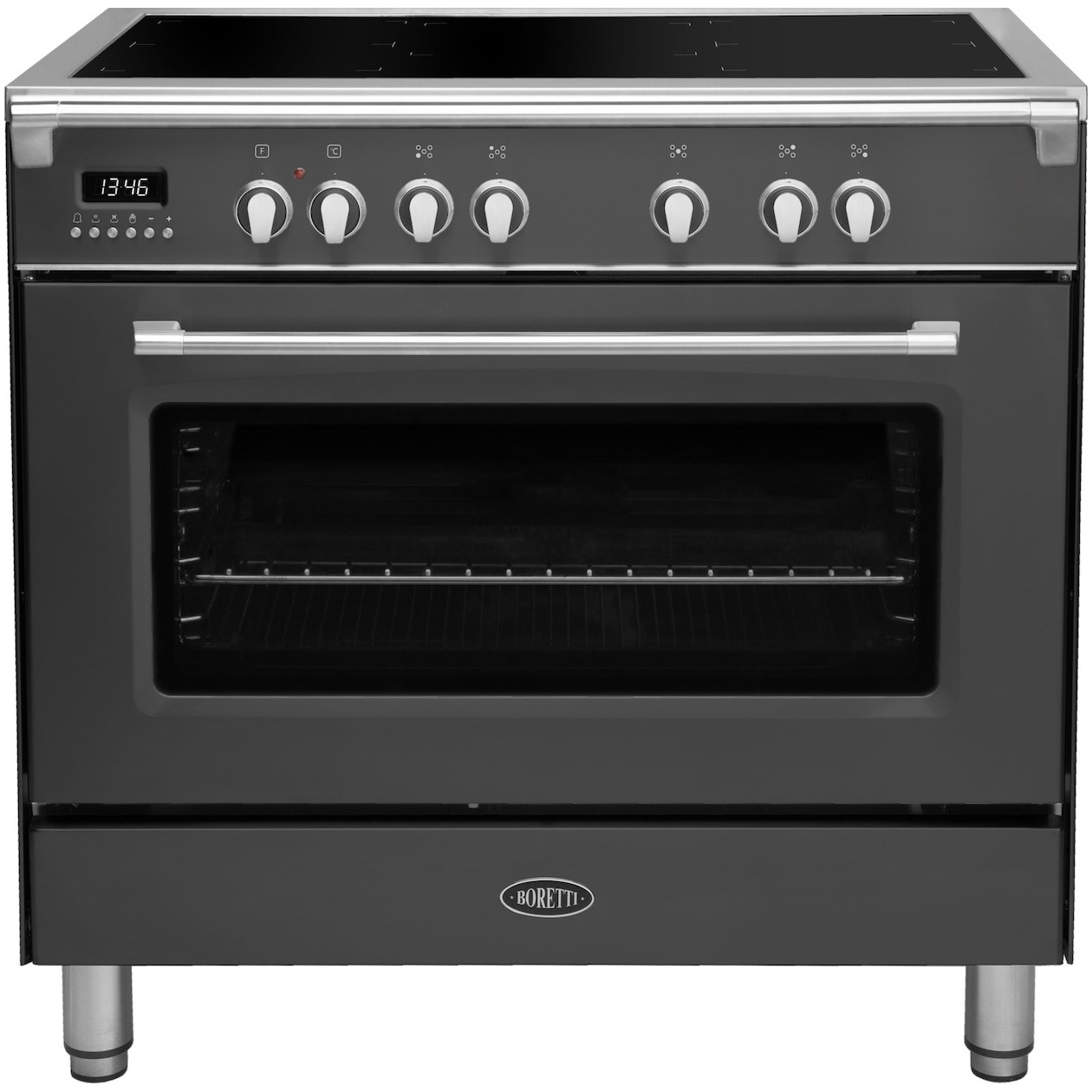 Boretti CFBI9015AN2 Inductie fornuis Grijs