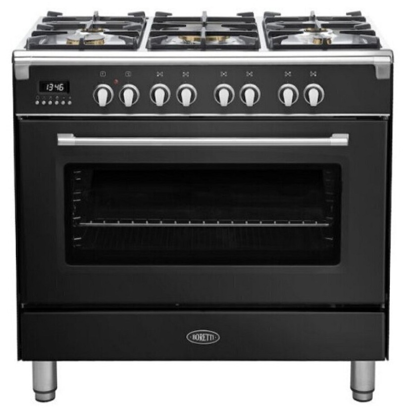 Boretti CFBG901ZW3 Gasfornuis Zwart