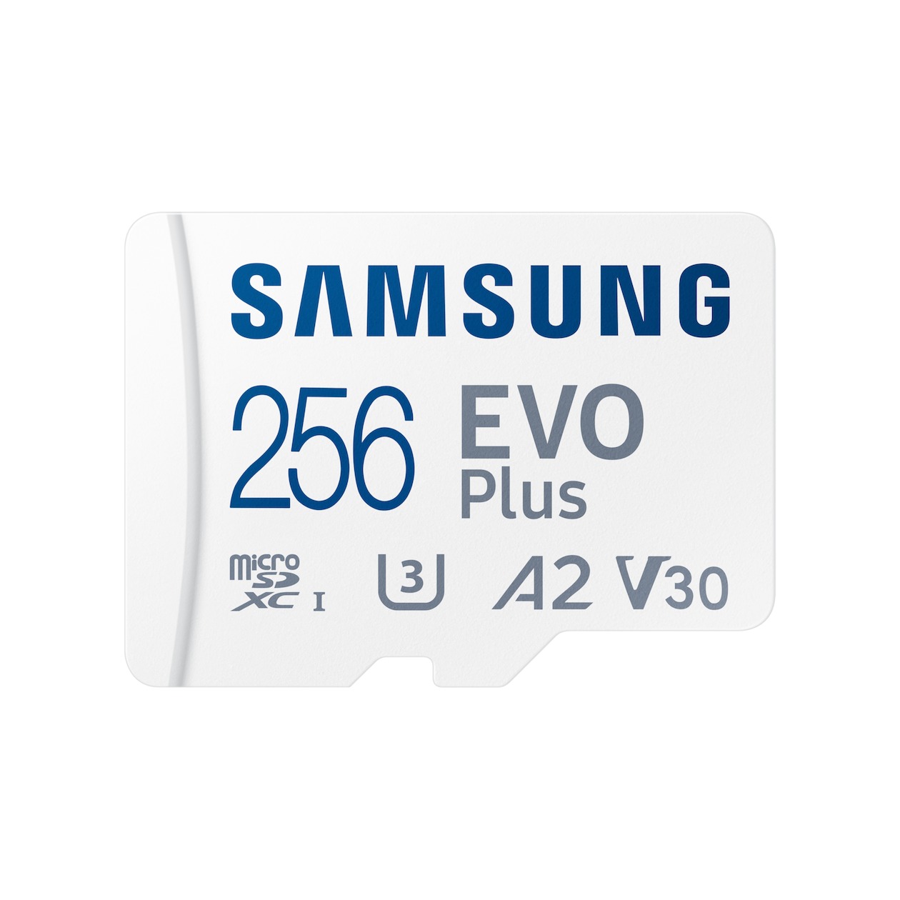 Samsung EVO Plus microSD 256GB Micro SD-kaart Wit