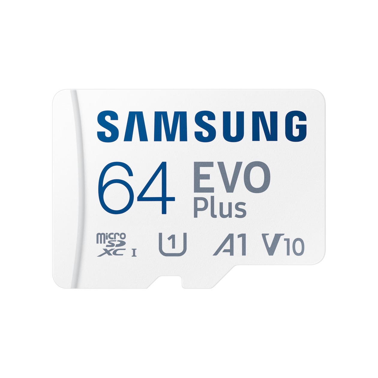 Samsung EVO Plus microSD 64GB Micro SD-kaart Wit