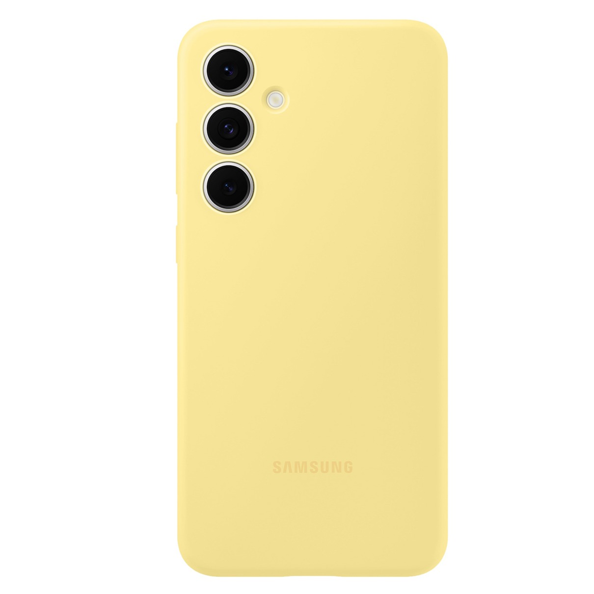 Samsung S24 FE Silicone Case Telefoonhoesje Geel