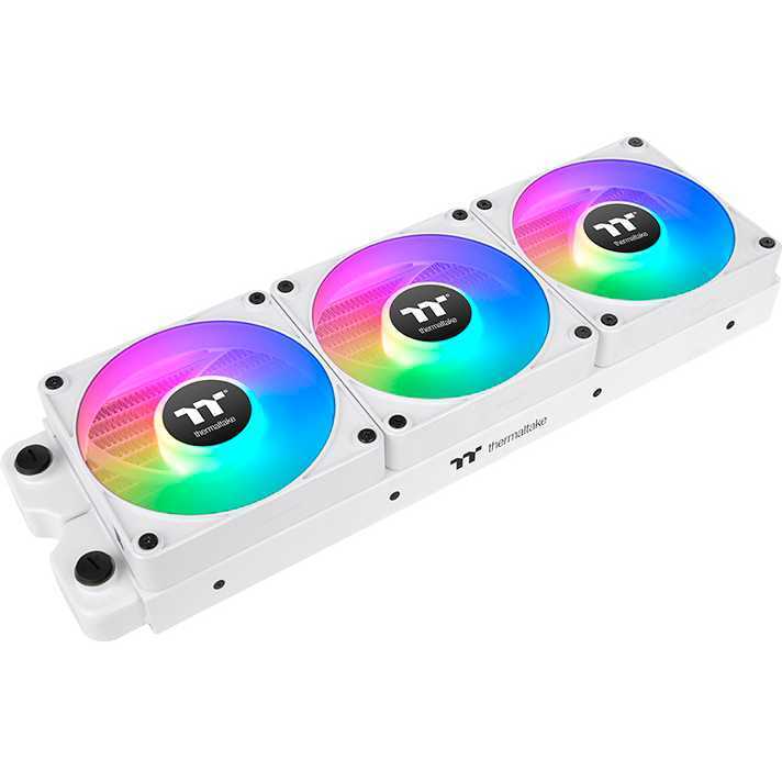 Thermaltake CT140 EX Reverse ARGB Sync PC Cooling Fan - White (3-Fan Pack) case fan 4-pin PWM