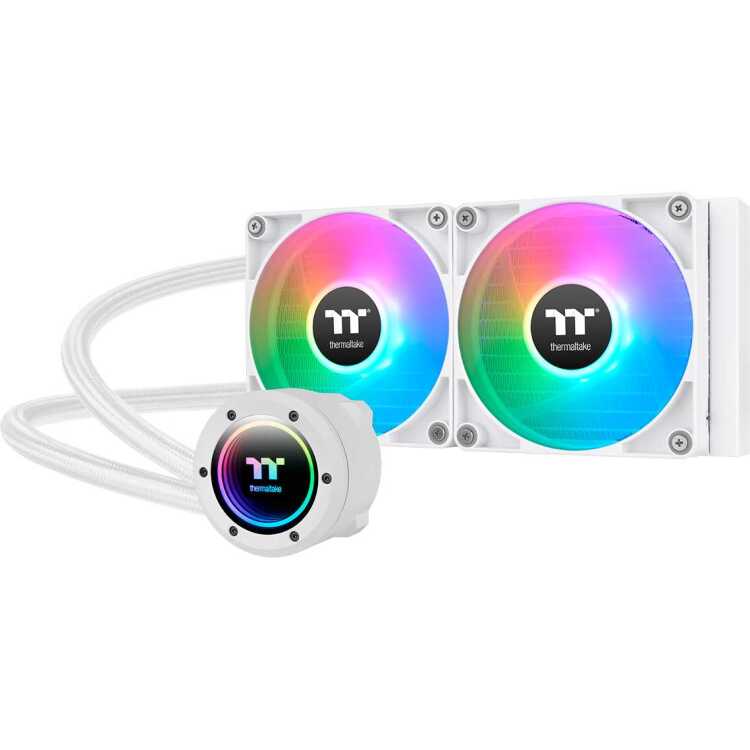 Thermaltake TH240 V2 ARGB Sync All-In-One Liquid Cooler - Snow Edition waterkoeling