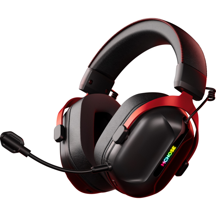 MCHOSE S9 Pro Wireless Gaming Headset gaming headset PC / laptop / Playstation / Switch / Smartphone, 2.4G / Bluetooth / Wired / Type-C