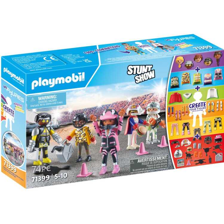 PLAYMOBIL My Figures - Stuntshow constructiespeelgoed 71399