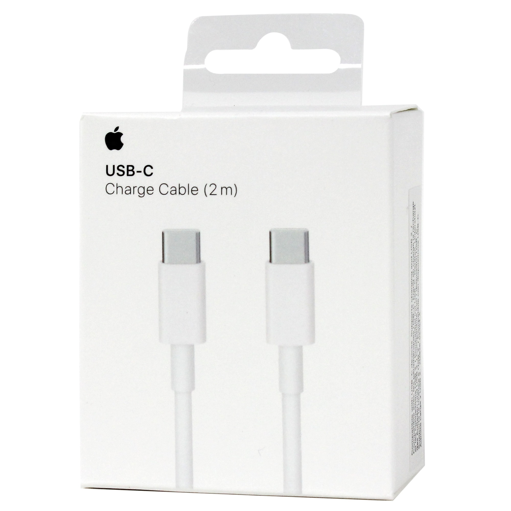 Apple laad+datakabel USB-C(M)-USB-C(M) 2,0m Oplader Wit