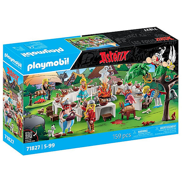 PLAYMOBIL Playm. Asterix: Das Dorfbankett 71827 constructiespeelgoed