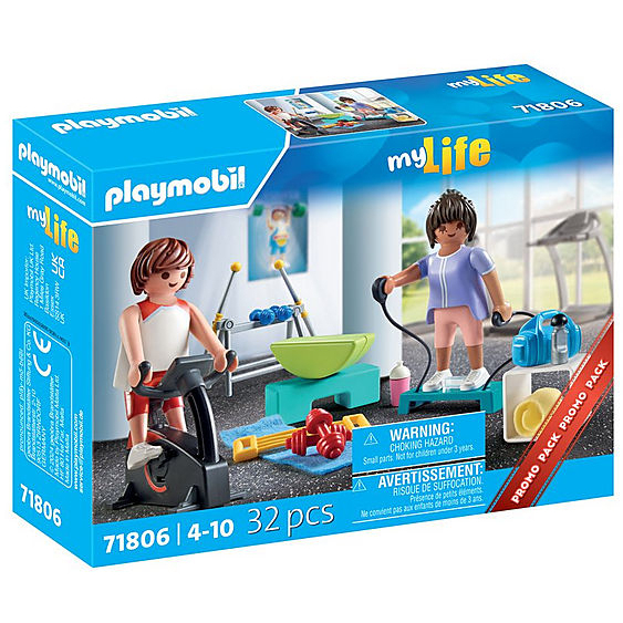 PLAYMOBIL Playm. Fitnesstraining 71806 constructiespeelgoed