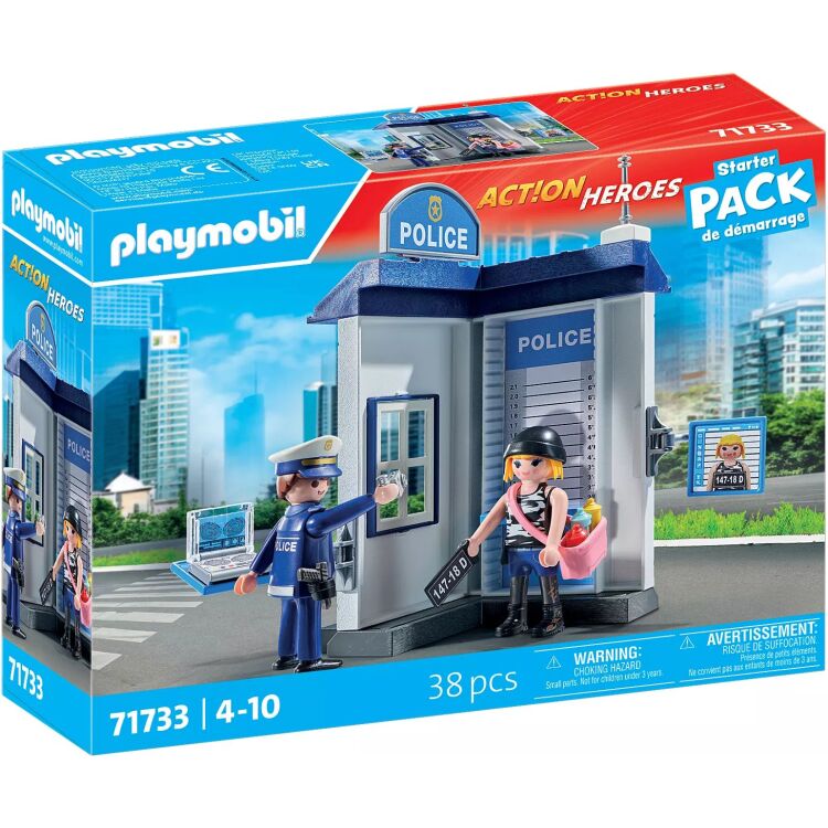 PLAYMOBIL Action Heroes - Politieonderzoek kamer constructiespeelgoed 71733