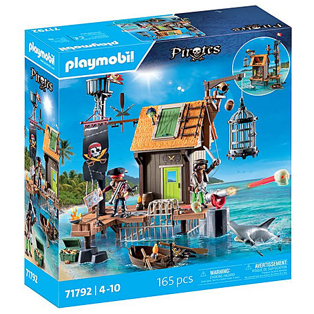 PLAYMOBIL Playm. Piratenhafen mit Seeräuber-Gefäng constructiespeelgoed