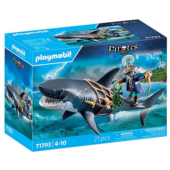 PLAYMOBIL Playm. Gefahr durch Riesenhai 71793 constructiespeelgoed