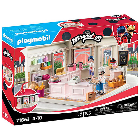 PLAYMOBIL Playm. Miraculous: Französische Bäckerei constructiespeelgoed