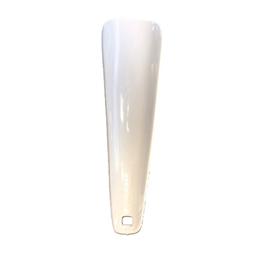 Schoenlepel kunststof - wit - 15 cm - Schoen instaphulp - Schoenen accessoires -