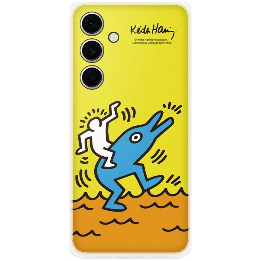 Samsung S24 FE Flipsuit Case Telefoonhoesje Geel