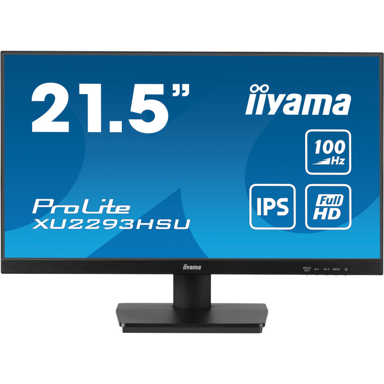 iiyama ProLite XU2293HSU-B7 ledmonitor 100 Hz, HDMI, DisplayPort, Audio, USB