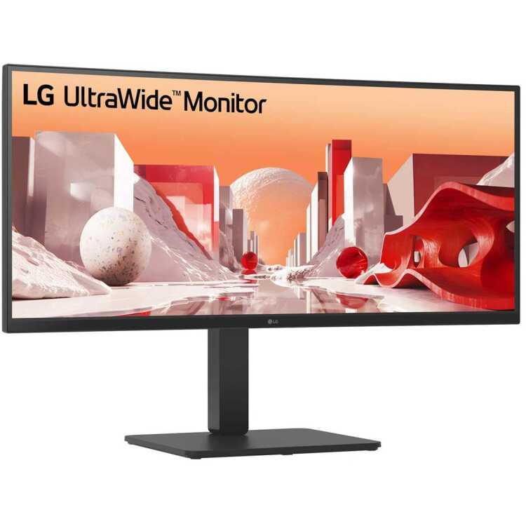 LG 34BA85QE ledmonitor HDMI, DisplayPort, Audio, LAN, USB-C, Webcam
