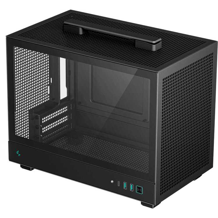 DeepCool CH160 tower behuizing Window-kit, USB-C