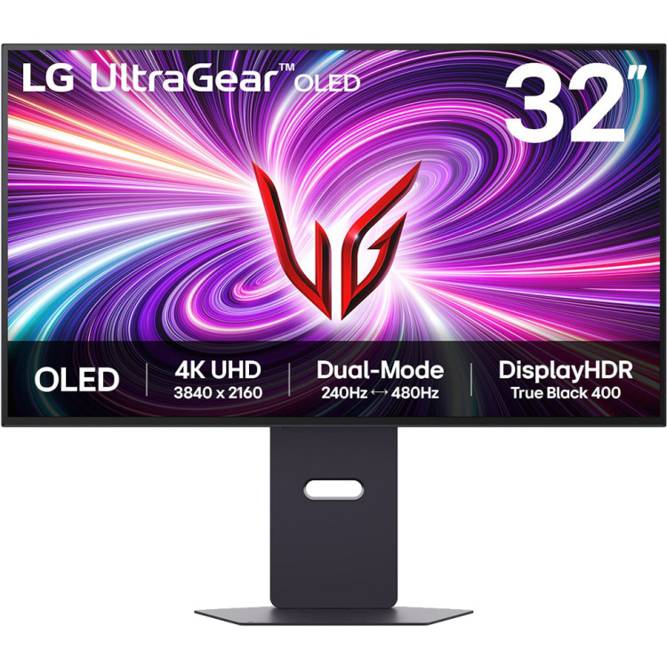 LG UltraGear 32GS95UV-B gaming monitor 2x HDMI, DisplayPort, 2x USB-A, USB-B, 240 Hz