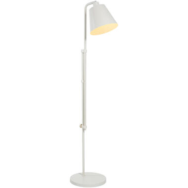Vloerlamp Xemm - beige metaal - E27 - 110x30xØ25 cm - Leen Bakker