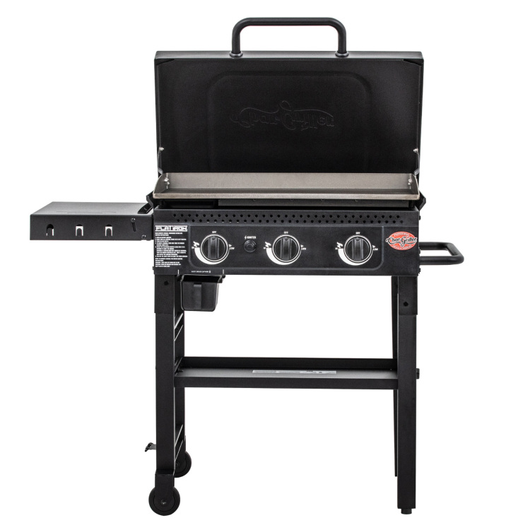 Char-Griller Flat Iron 3 Burner Gas gridd barbecue