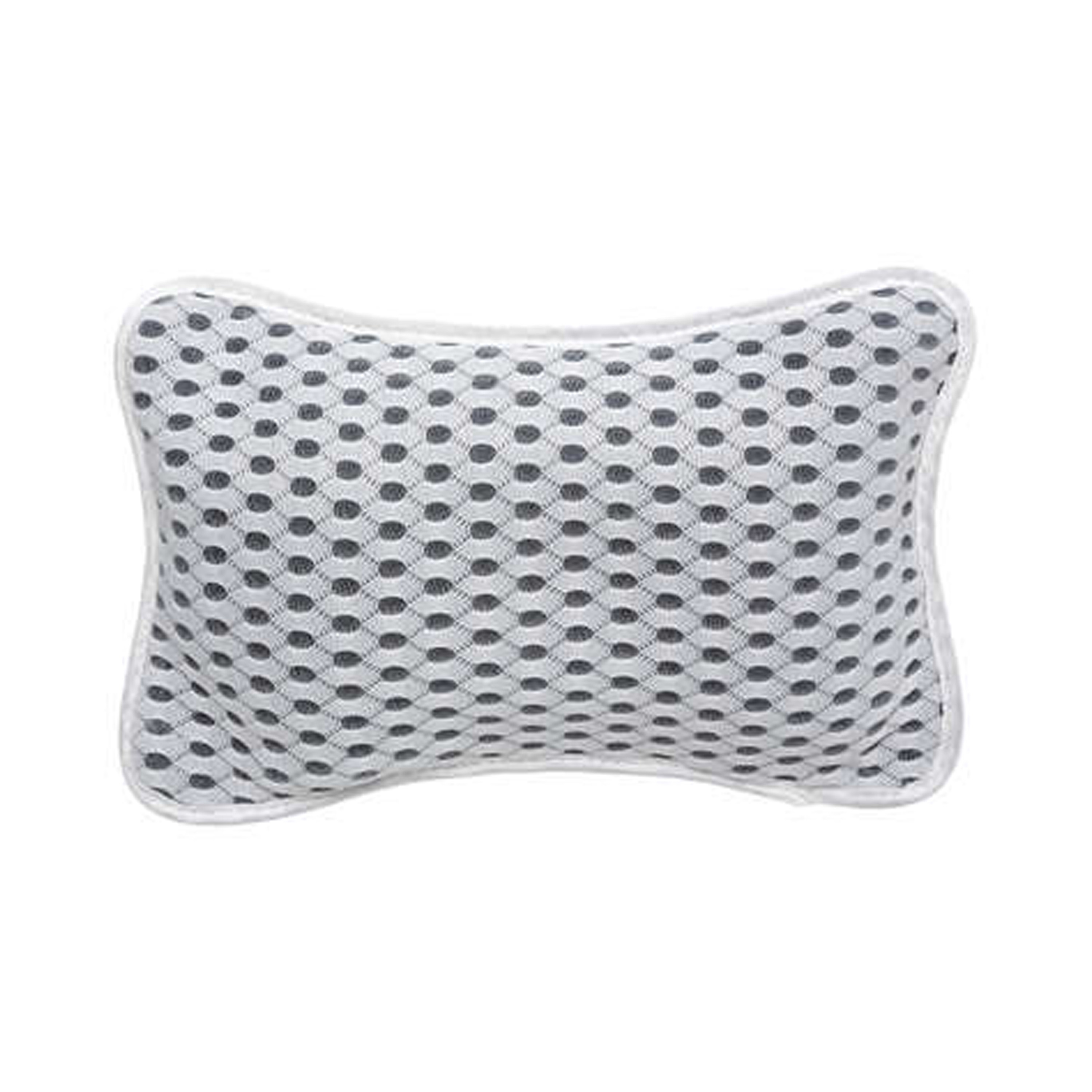 Badkussen Relax met anti- 2x -slip - wit - 26 x 17 x 7 cm -