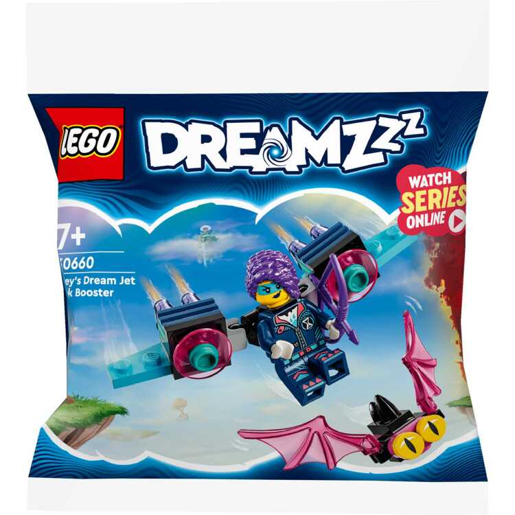 LEGO DREAMZzz - Zoey's jetpackbooster & Z-Blob en Bunchu spinontsnapping constructiespeelgoed 30660