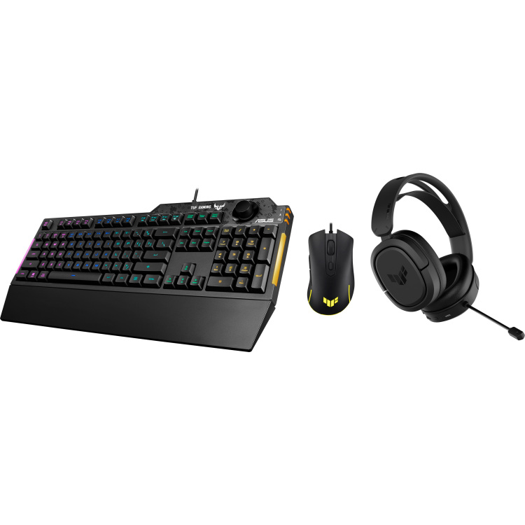 ASUS TUF Gaming Gear Bundel desktopset 8000 dpi, RGB leds