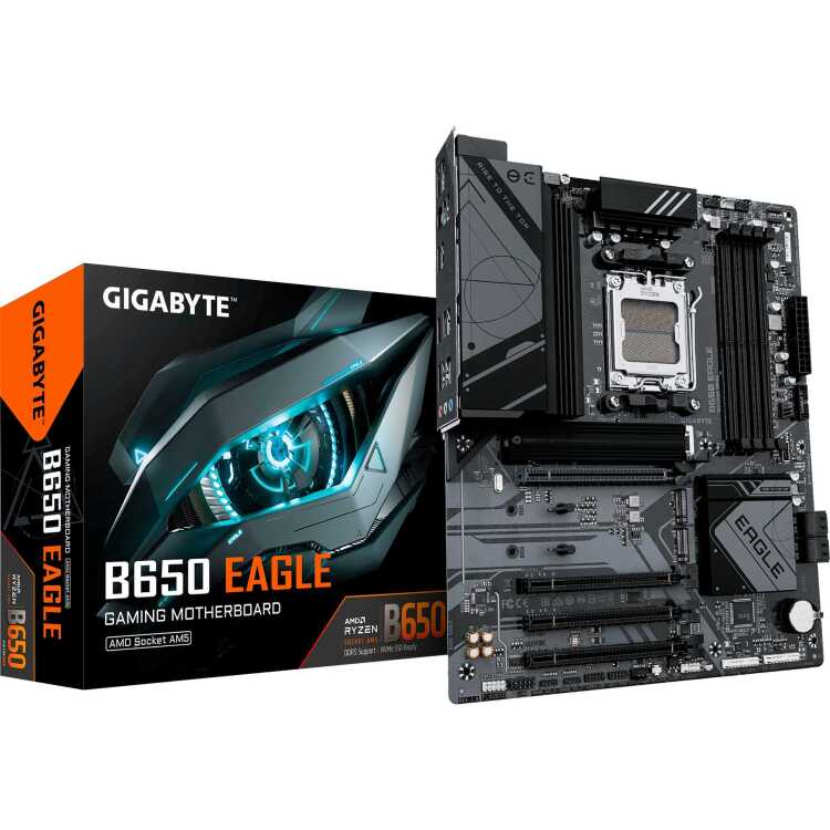 GIGABYTE B650 EAGLE moederbord RAID, Gb-LAN, Sound, ATX