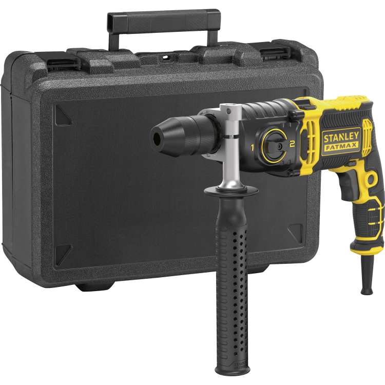 Stanley FATMAX 1100W klopboormachine klopboormachine 2 versnellingen, met koffer
