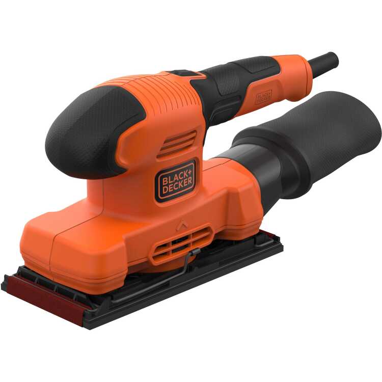 BLACK+DECKER 150W 1/3 vel vlakschuurmachine BEW220-QS vlakschuurmachine
