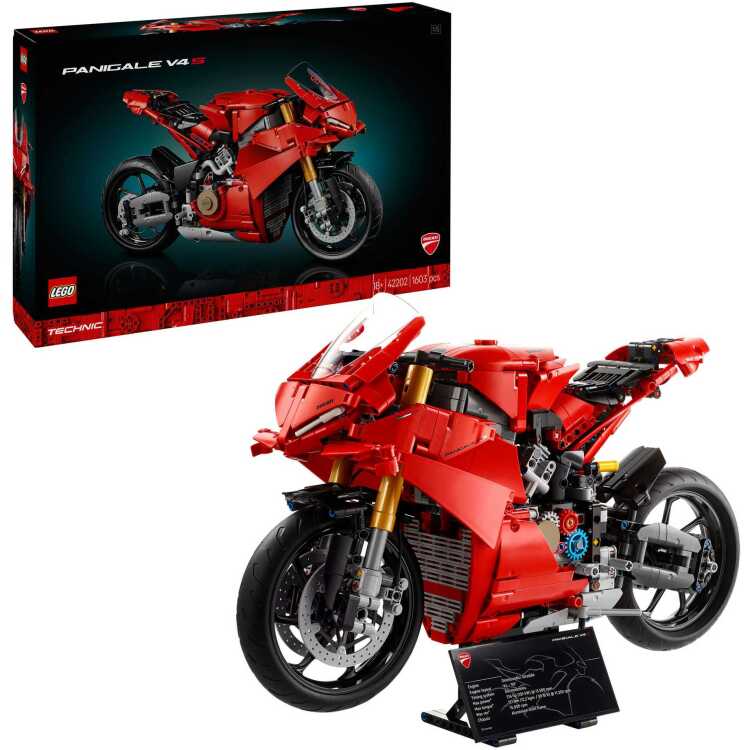 LEGO Technic - Ducati Panigale V4 S motor constructiespeelgoed 42202
