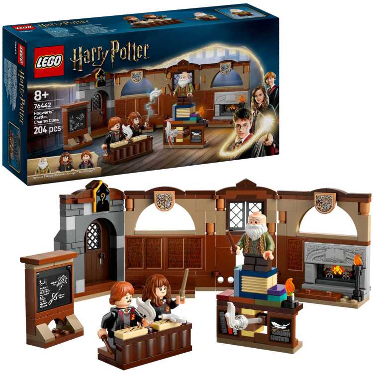 LEGO Harry Potter - Kasteel Zweinstein: toverspreukenles constructiespeelgoed 76442