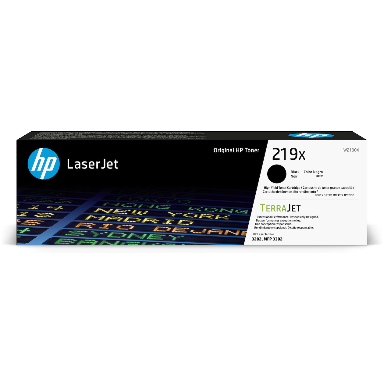 HP 219X Toner (Hoge Capaciteit) Toner Zwart