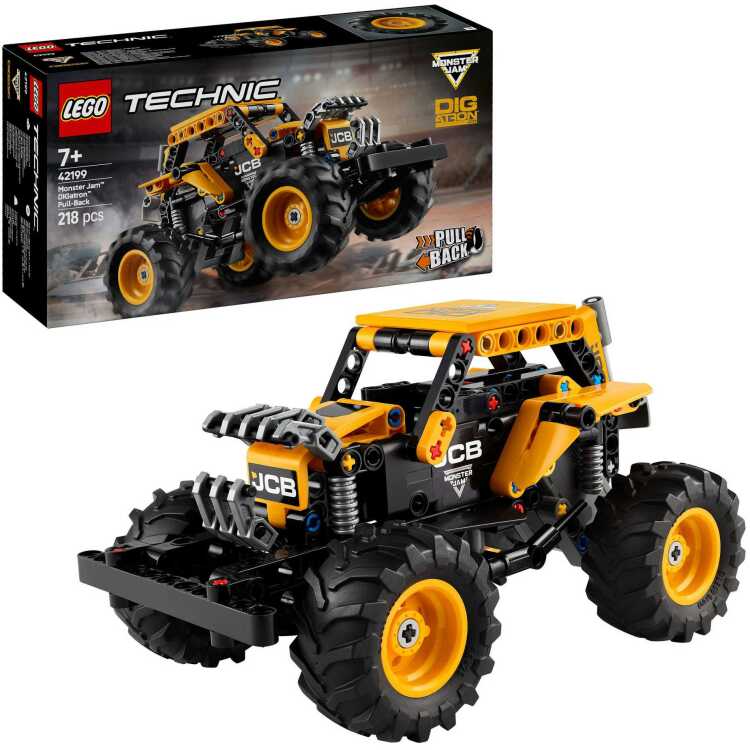 LEGO Technic - Monster Jam DIGatron pull-back constructiespeelgoed 42199