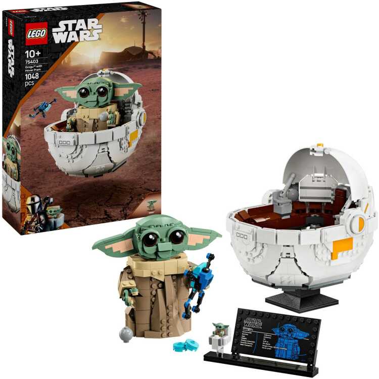 LEGO Star Wars - Grogu met zweefkinderwagen constructiespeelgoed 75403