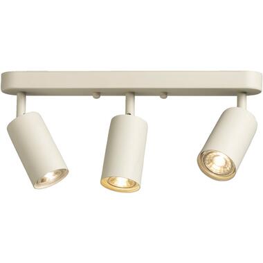3-spot Basic - beige - 10xØ38 cm - Leen Bakker