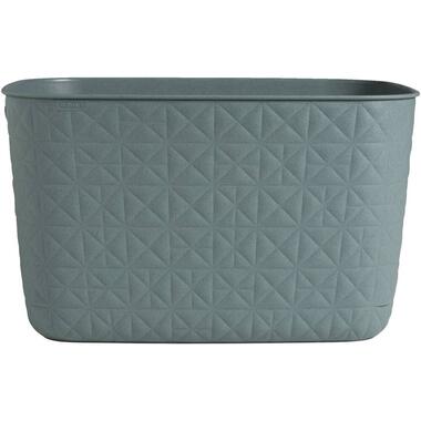 Opbergbox Soft - groenblauw - 19L - Leen Bakker