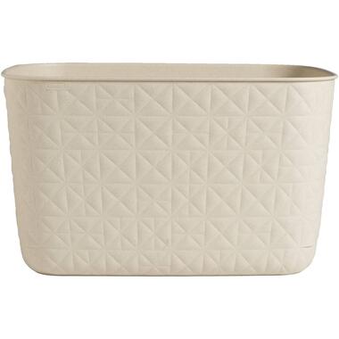 Opbergbox Soft - crème - 19L - Leen Bakker