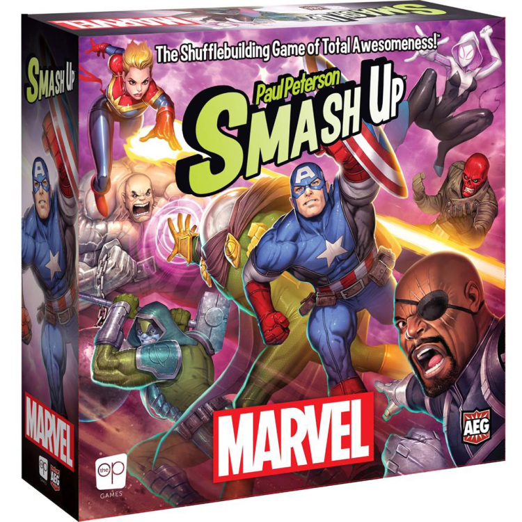 European Player Network Smash Up: Marvel kaartspel Engels, 2 - 4 spelers, 45 minuten, Vanaf 12 jaar
