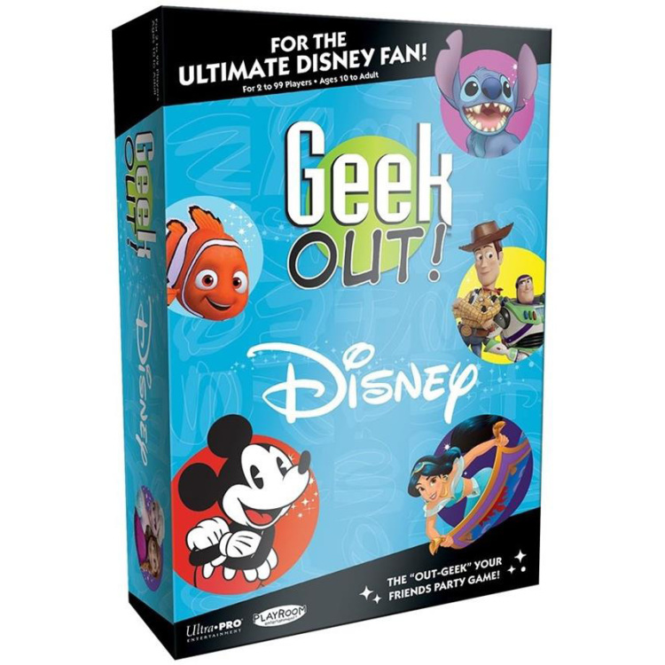 European Player Network Geek Out! Disney gezelschapsspel Engels, 2 - 99 spelers, 30 minuten, Vanaf 10 jaar