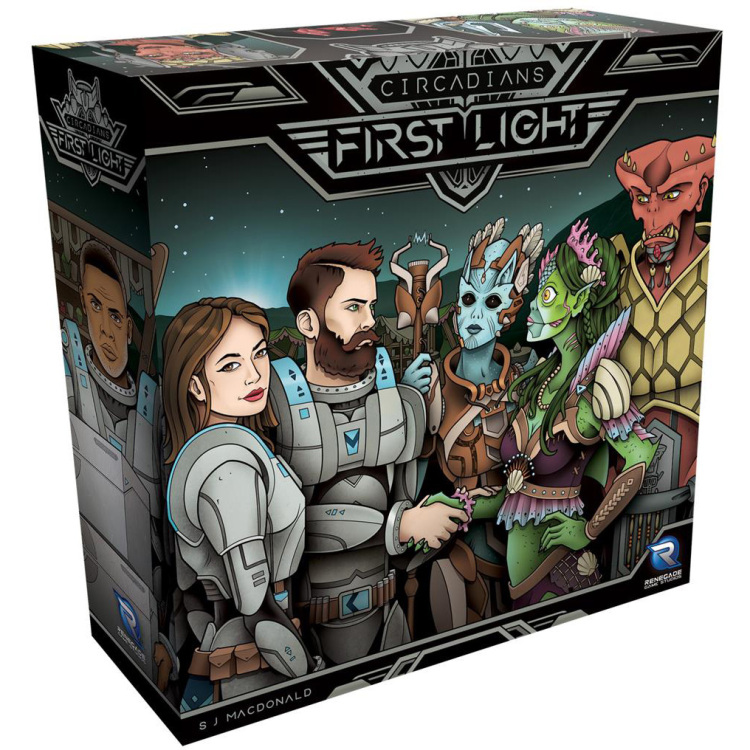 European Player Network Circadains: First Light bordspel Engels, 2 - 5 spelers, 120 - 240 minuten, Vanaf 12 jaar