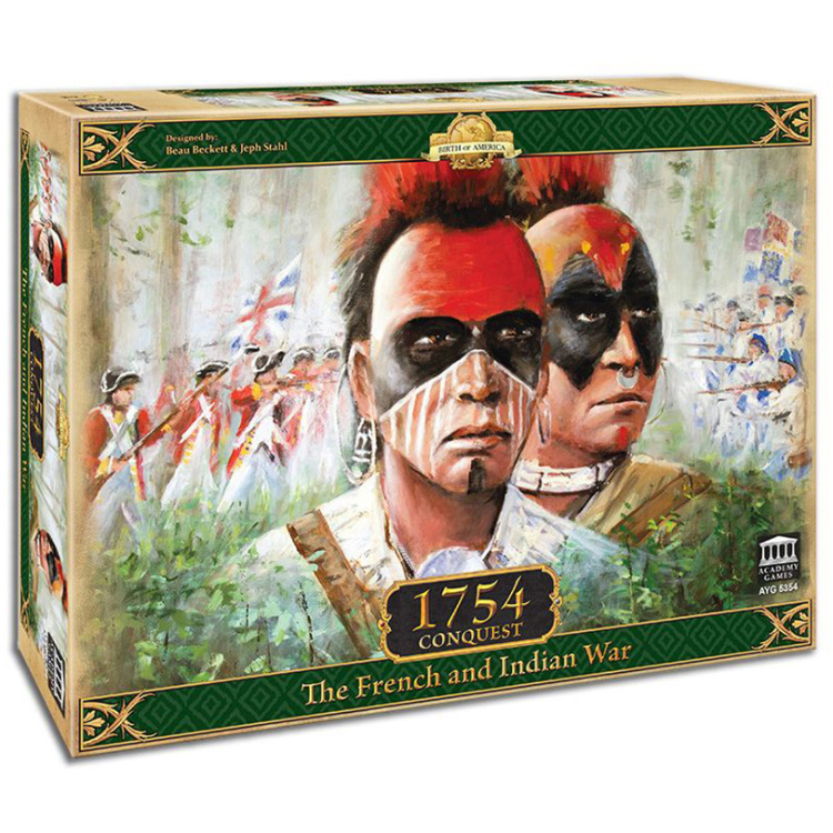 European Player Network 1754 Conquest: The French and Indian War bordspel Engels, 2 - 4 spelers, 60 - 240 minuten, Vanaf 12 jaar