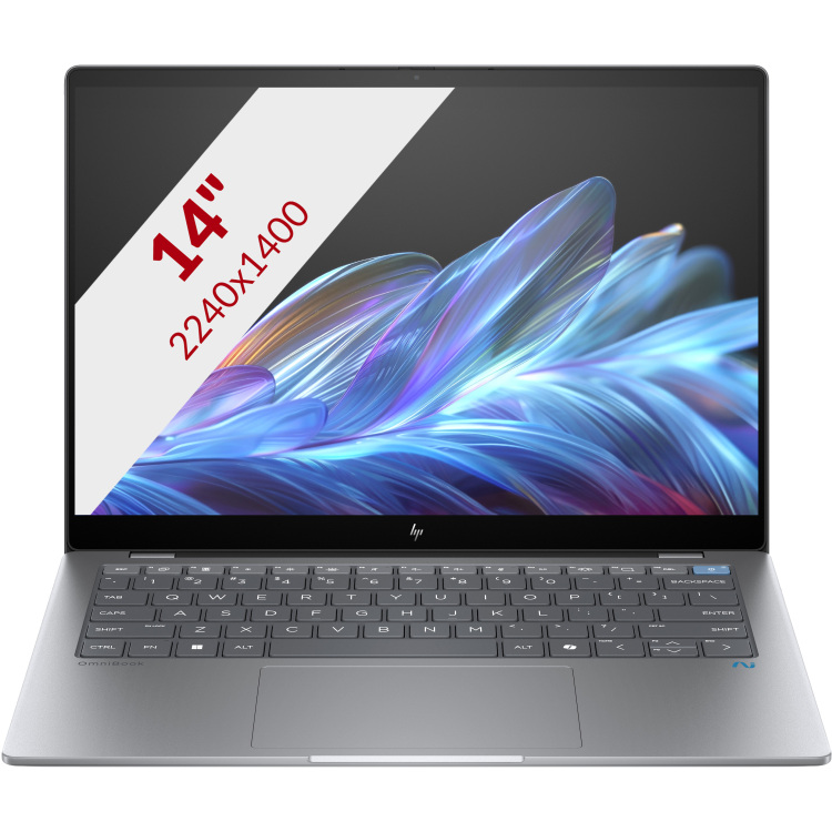 HP OmniBook X 14-fe0150nd (B1NM1EA#ABH) laptop X Elite X1E-78-100 | Adreno GPU | 32 GB | 1 TB SSD | Touch