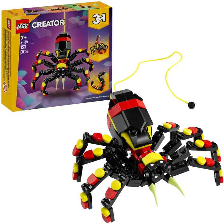 LEGO Creator 3-in-1 - Wilde dieren: spannende spin constructiespeelgoed 31159