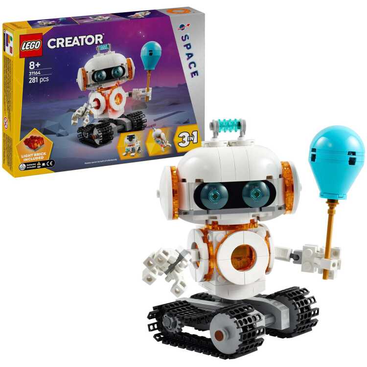 LEGO Creator 3-in-1 - Ruimterobot constructiespeelgoed 31164