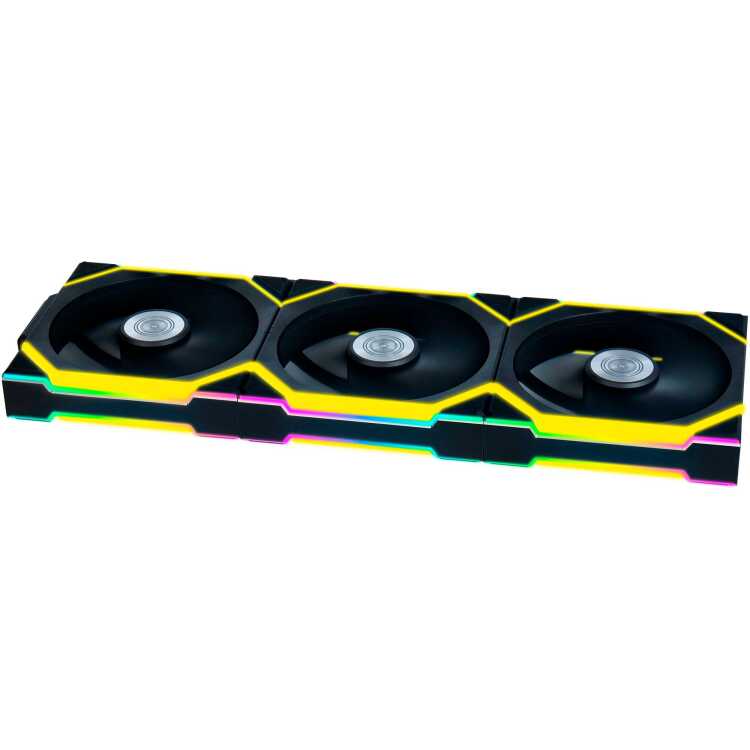 Lian Li UNI FAN SL120 Wireless case fan 3 stuks, 4-pin PWM fan-connector