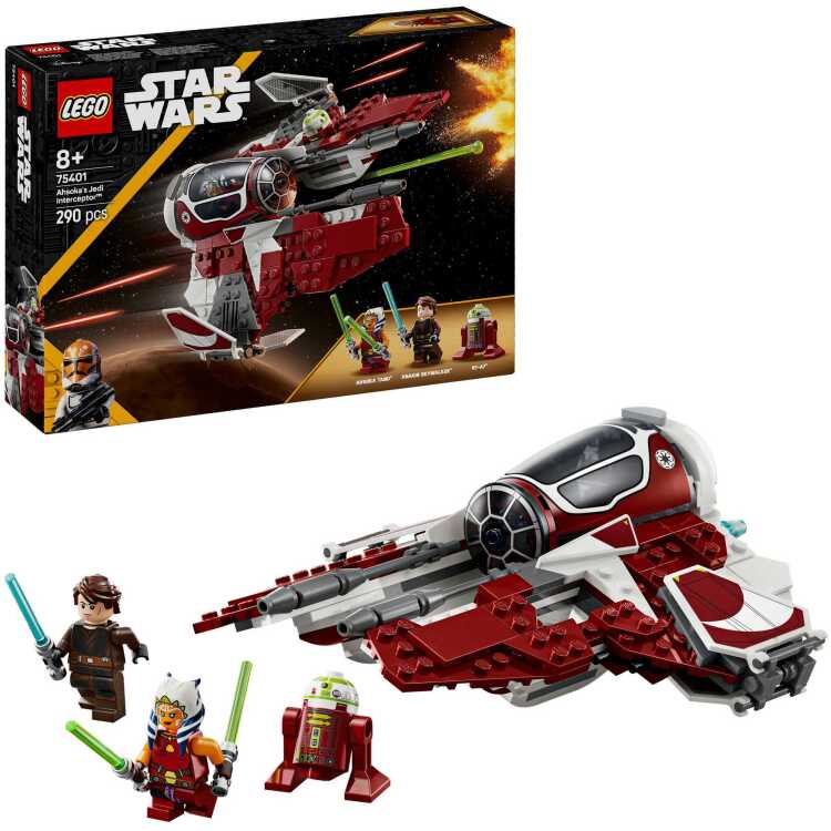 LEGO Star Wars - Ahsoka's Jedi Interceptor constructiespeelgoed 75401