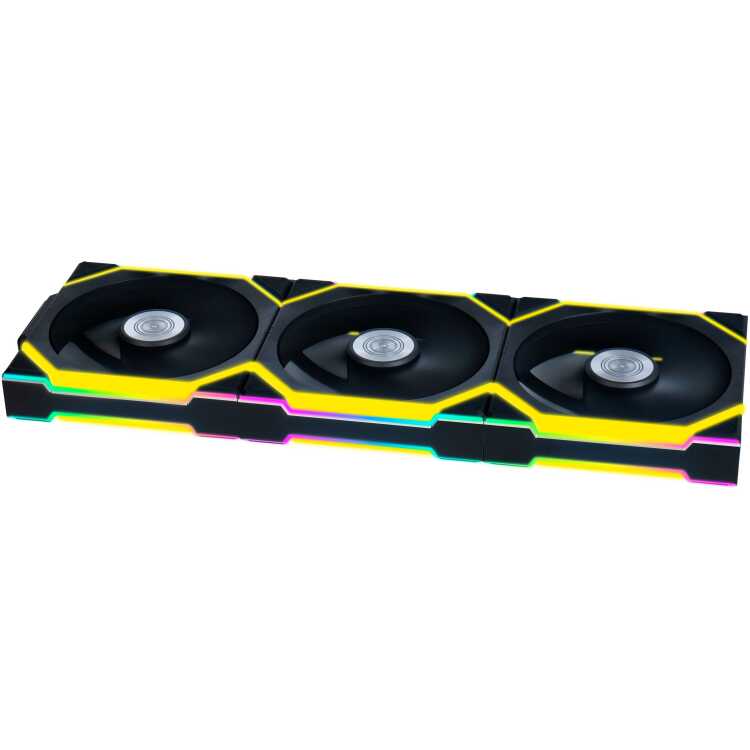 Lian Li UNI FAN SL120 Wireless Reverse Blade case fan 3 stuks, 4-pin PWM fan-connector