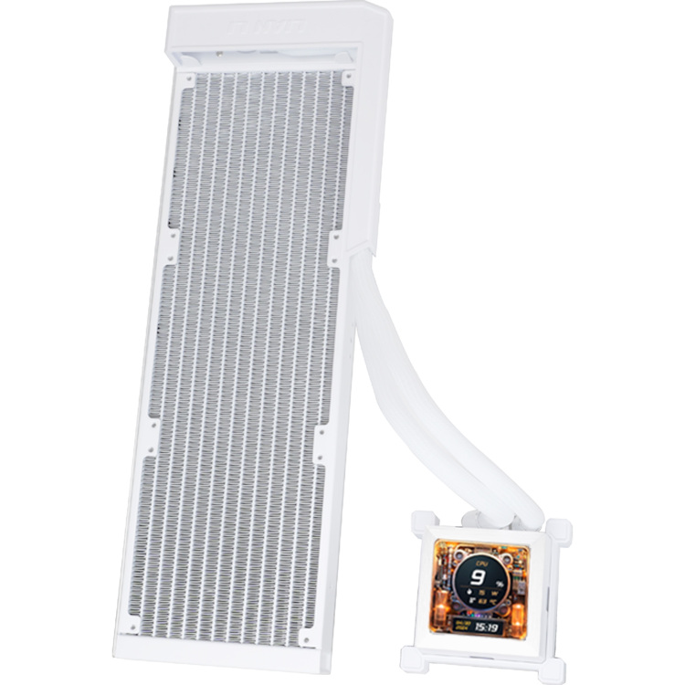 Lian Li HydroShift LCD 360 fanless White case fan